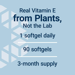 Life Extension Super Vitamin E bottle in glass for premium daily antioxidant support.