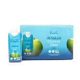 Life Refreshed Real Coco water bottle in a 12-pack, ideal for convenient plant-based hydration.