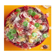 Life Savers watermelon flavor candy—refreshing fruity bite during trips.