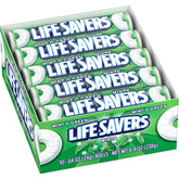Life Savers Wint-O-Green rolls in packaging offer on-the-go freshness.