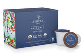 Lifeboost Half Caff coffee pods pack for convenient, low-acid brewing at home.