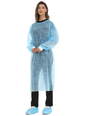 LIFESOFT gown side view highlighting durable lightweight construction for demanding tasks