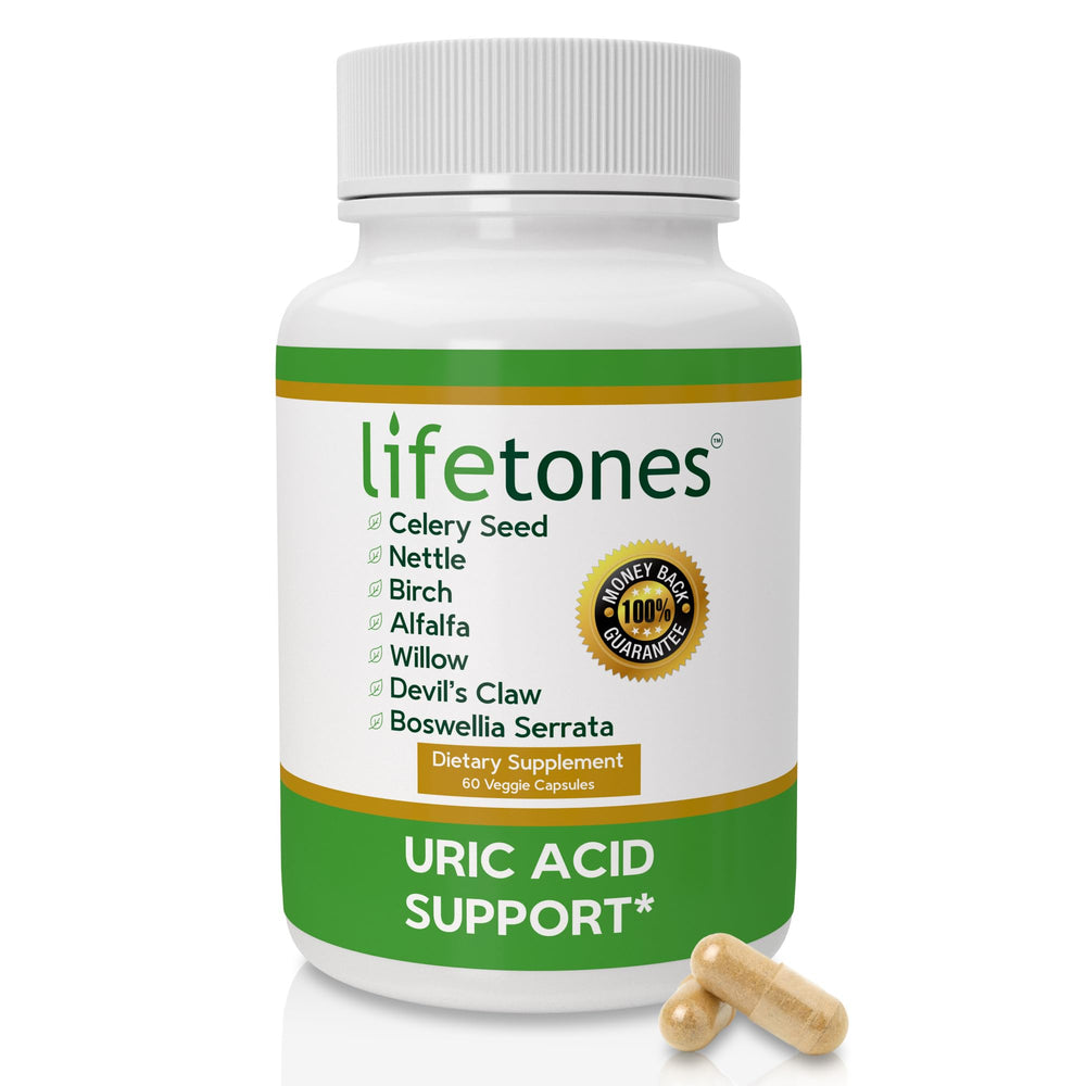 Life Tones Uric Acid Cleanse bottle for a balanced daily routine