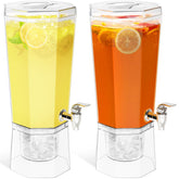 Lifewit drink-dispenser dual-gallon setup showing beverages for gatherings with easy refills.