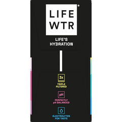LIFEWTR 1L six-pack with rotating labels sparks creativity