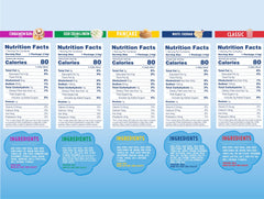 Like Air Puffcorn 20 bags inside view, ideal for lunchboxes and office snacking.