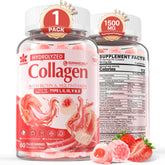 LILICARE collagen gummies bottle front showing daily skin support