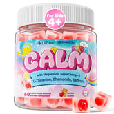 LILICARE Kids Calm bottle-front showing the 60-count packaging for calm daily use.