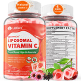 LILICARE liposomal vitamin C gummies for immune support in adults and kids.