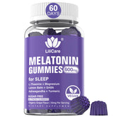 LILICARE Melatonin Gummies bottle front view showcasing the sleep-support formula.