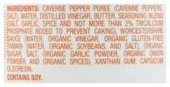 Wings coated with Lillie's Q Buffalo Wing Sauce showcase a glossy, tangy glaze