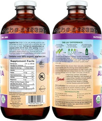 Lily of the Desert Aloe Vera Juice Organic Preservative Free bottle highlights clean, natural ingredients