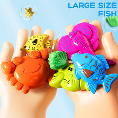 LILYBUDS magnetic fishing game nets simplify catching and sharing with friends.