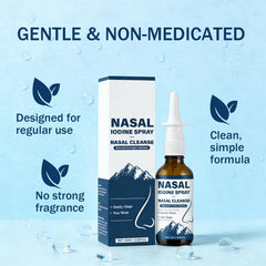 LIMYGOO Nutramd travel pack iodine nasal spray for on-the-go care.