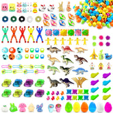 LINAYE 336pcs prefilled Easter eggs pack for a fun egg hunt and easy gifting.