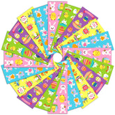 LINAYE Easter stickers 550pc variety designs for colorful crafts.
