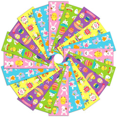 LINAYE Easter stickers 550pc variety designs for colorful crafts.