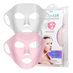 Lindo Silimask 2-pack front view keeping sheet masks in place.
