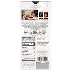 Lindt EXCELLENCE Sea Salt crystals highlight refined texture on the bar.