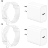 Linocell Apple MFi 20W USB-C charger front view enabling fast charging for iPhone 17