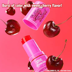 Hello Kitty lip tint by Lip Smacker delivers buildable color and moisture.