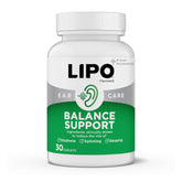 Lipo-Flavonoid vertigo relief bottle supports inner ear balance for daily wellbeing.