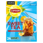 Lipton Southern Sweet Tea K-Cups packaging for convenient iced tea
