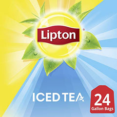 Lipton unsweetened iced tea bags provide a clean, versatile brew.