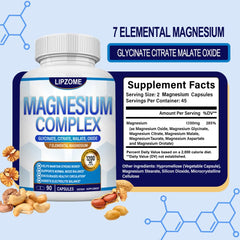 Label highlights high absorption magnesium blend for Lipzome Complex