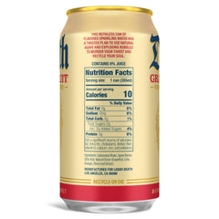 Liquid Death Grave Fruit side can, sleek design for daily hydration.