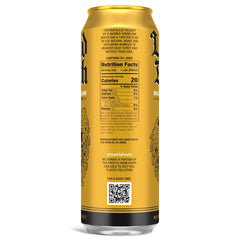 Liquid Death Mango Chainsaw can chilled for outdoor party vibes.