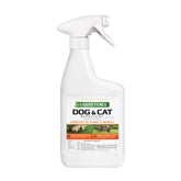 Liquid Fence Dog & Cat Repellent bottle ready for outdoor use to deter pets