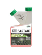Liquid Harvest concentrated surfactant bottle boosts herbicide contact and coverage