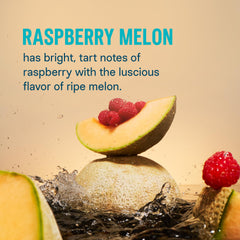 Liquid I.V. Raspberry Melon serving sachet beside a glass ready to mix.