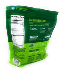 Energy stick dissolving in water for a refreshing workout boost with flavor.