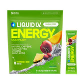Liquid I.V. Hydration Multiplier Sugar-Free Energy Fruit Punch bottle for on-the-go hydration
