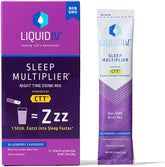 Liquid I.V. Lavender Blueberry Sleep Drink packet for nightly hydration and flavor