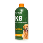 LiquidHealth K9 Glucosamine bottle pour for smoother joints and happier movement