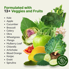 Liquid Plus Liquid Salad prebiotic-fiber pouch highlights gut-friendly fiber per serving.