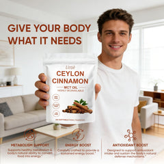 LIRAE Ceylon Cinnamon SoftGels label emphasizes non-GMO and gluten-free attributes.