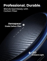 LISEN carbon fiber panel close-up highlighting lightweight, durable design.