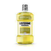 Listerine Original Intense bottle front promotes fresh breath.