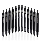 Listo 1620 box of 12 black china markers for versatile surface marking