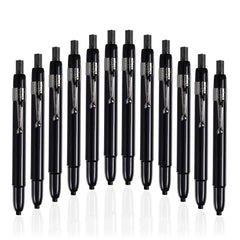 Listo 1620 box of 12 black china markers for versatile surface marking