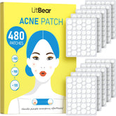LitBear pimple patch bulk pack 480-count for everyday blemish care