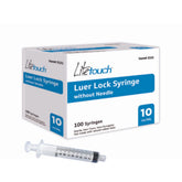 LITETOUCH 10mL Luer Lock syringe for precise dosing.
