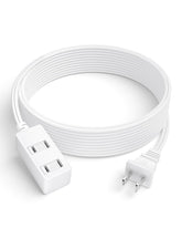 LitStar indoor extension cord with 6.2 ft reach and three outlets for flexible power.