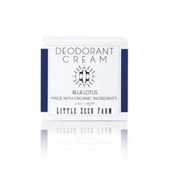 Little Seed Farm Blue Lotus deodorant bottle for long-lasting freshness