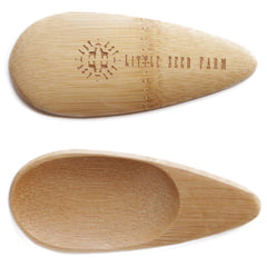 Little Seed Farm deodorant applicator scoop for clean, precise application.