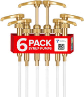 Little Squirt syrup pump for 750ml bottles enables precise pours without waste.